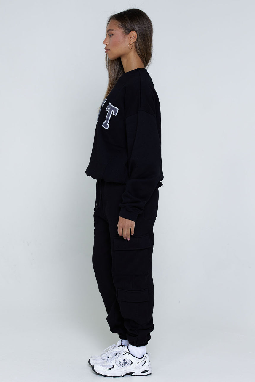CLOUD CARGO SWEATPANTS - ONYX